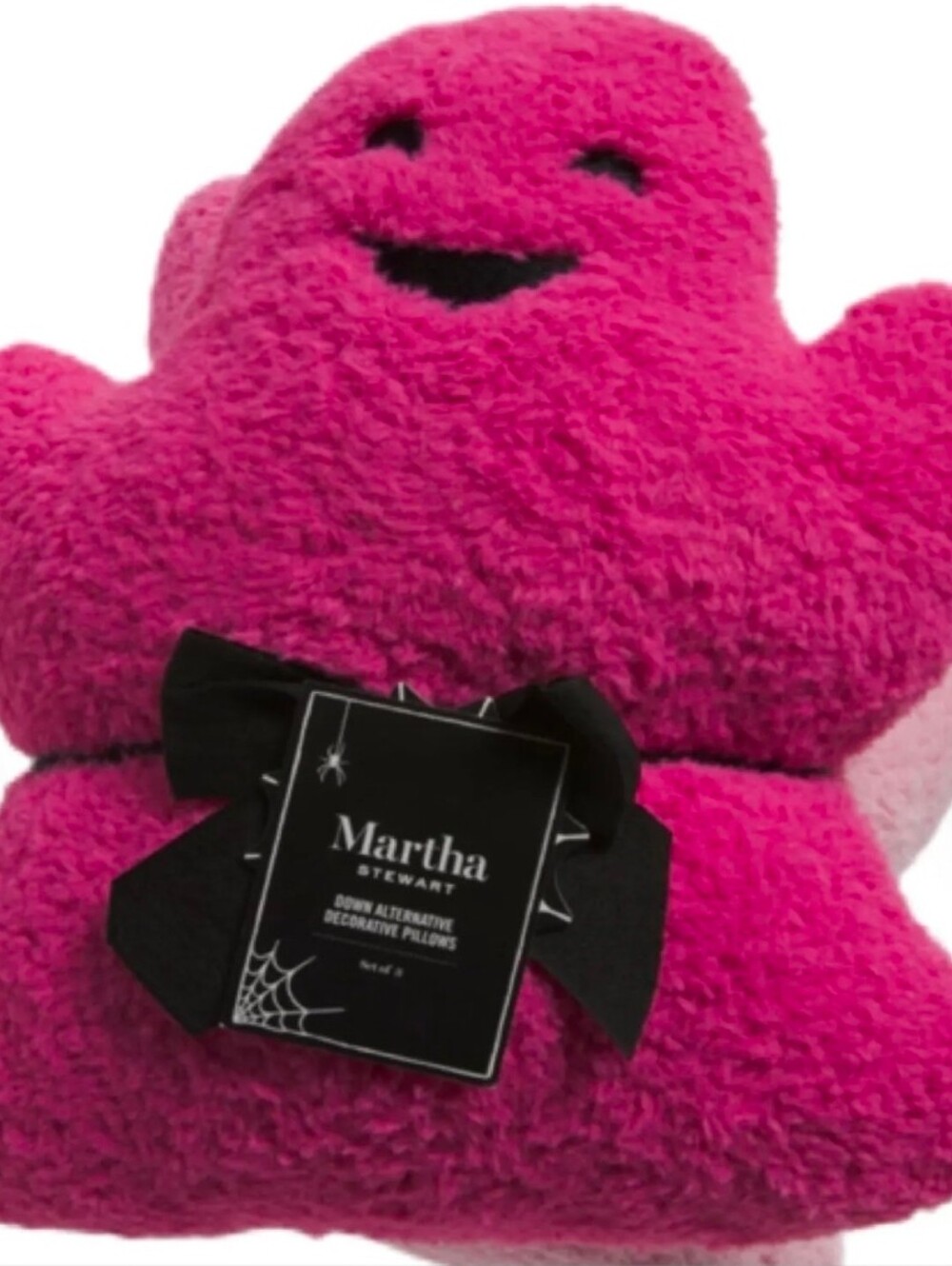 Halloween Ghost Martha Stewart Pink Plush Pillows U Pick